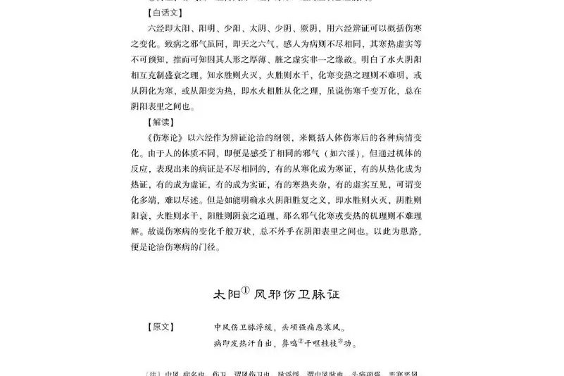 醫宗金鑒傷寒心法要訣白話解及醫案助讀