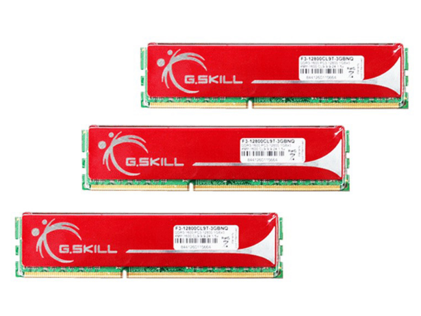 芝奇3GB DDR3 1600(F3-12800CL9T-3GBNQ)