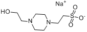 4-（2-羥乙基）-1-哌嗪乙烷磺酸半鈉鹽
