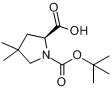 (S)-1-叔丁氧羰基-4,4-二甲基吡咯烷-2-羧酸