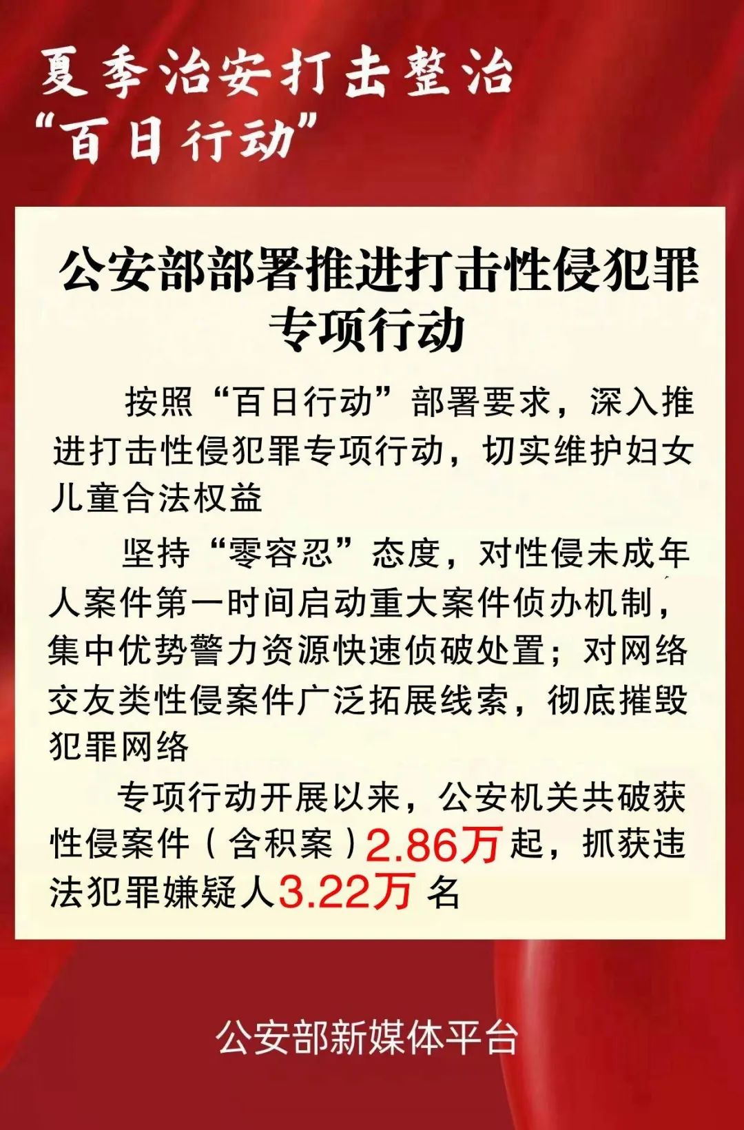 百日行動(2022年全國公安機關夏季治安打擊整治“百日行動”)