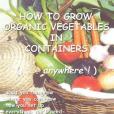 How to Grow Organic Vegetables in Containers(Logan, Eileen M著圖書)