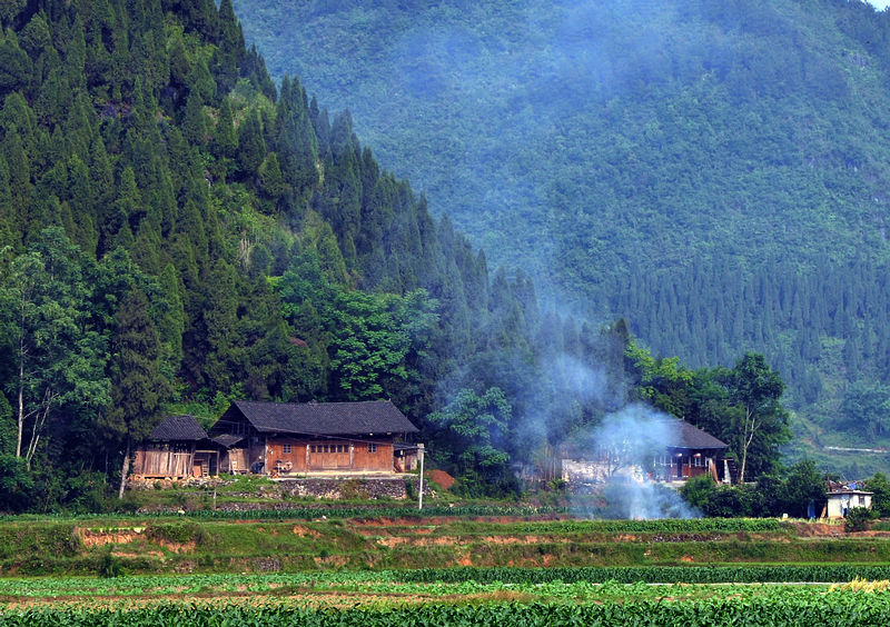 梭落自然村