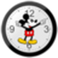 Mickey Mouse Analog Clock