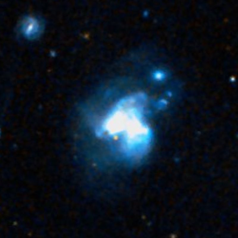 NGC 3690 DSS2 彩色圖