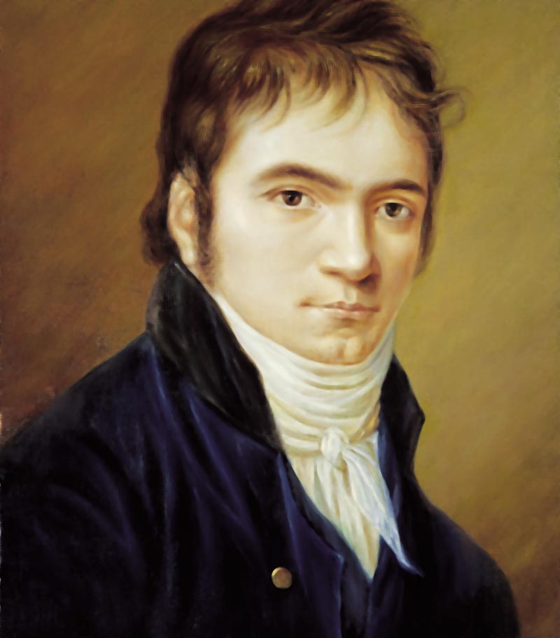 貝多芬畫像，作於1803年