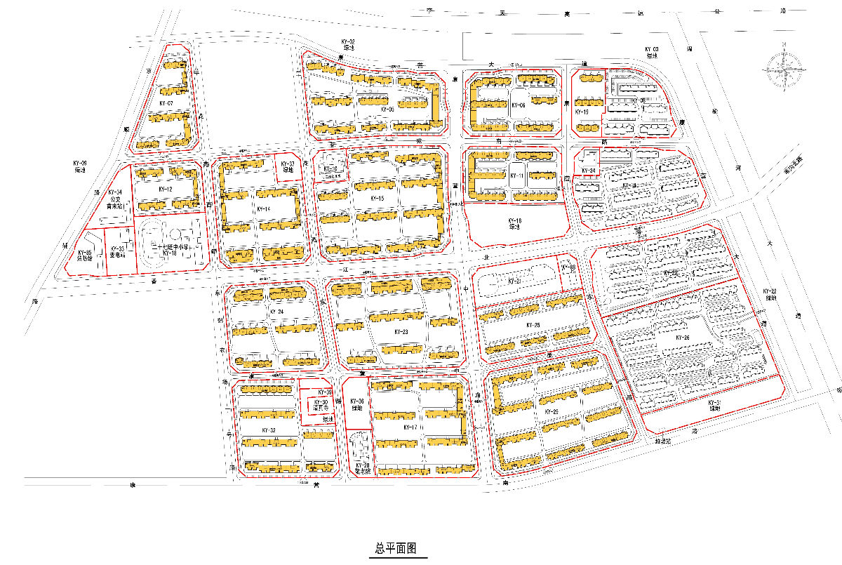 康營家園社區總體規劃圖