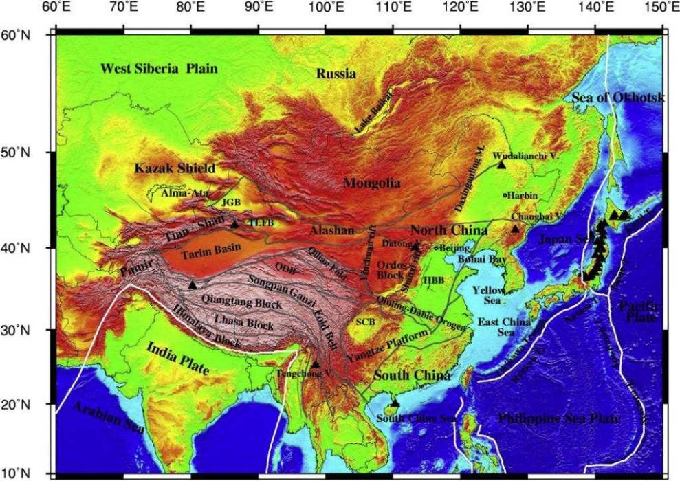 構造地形