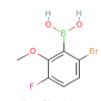 6-溴-3-氟-2-甲氧基苯硼酸