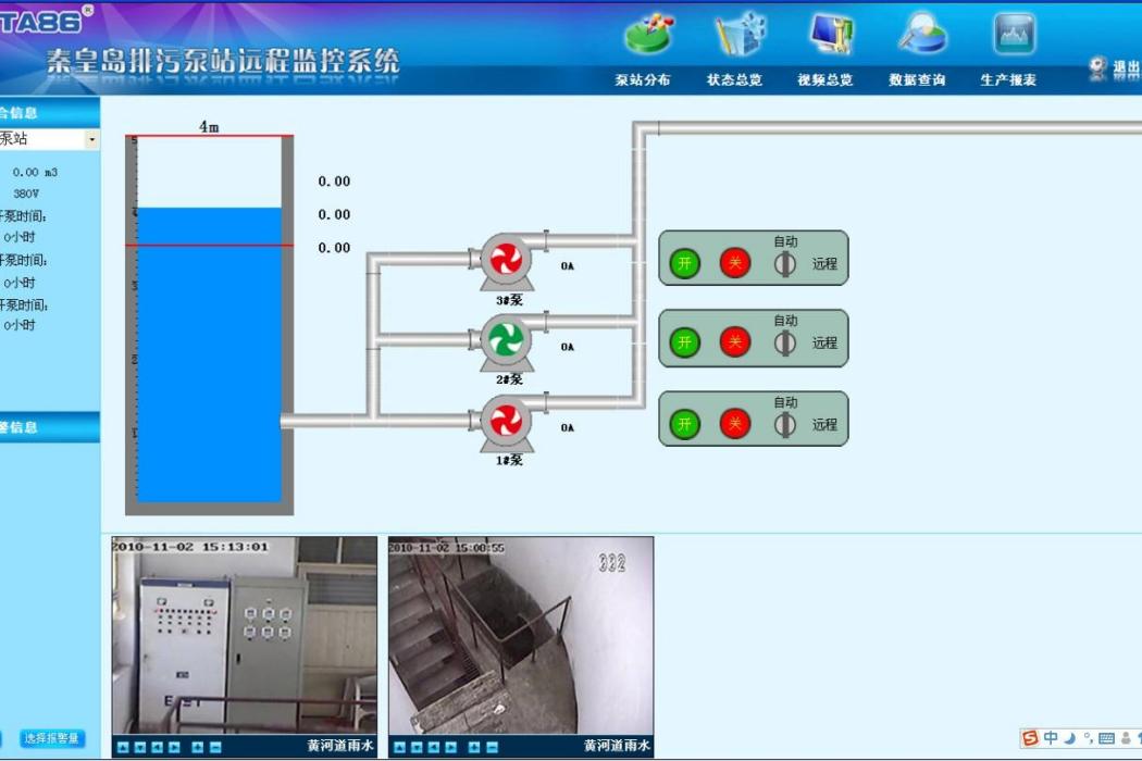 排污泵站遠程監控系統