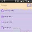 GO SMS Pro Sweet Hearts Theme