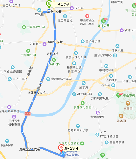 中山公交081路