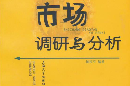 市場調研與分析(2004年上海大學出版社出版的圖書)