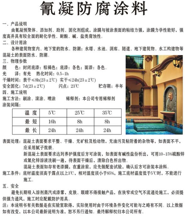 氰凝防腐塗料