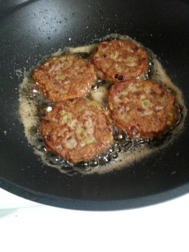 芝士土豆牛肉餅