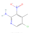 2-氨基-5-氯-4-甲基-3-硝基吡啶