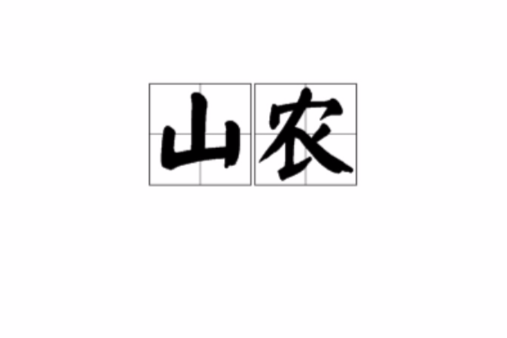 山農(漢語詞語)