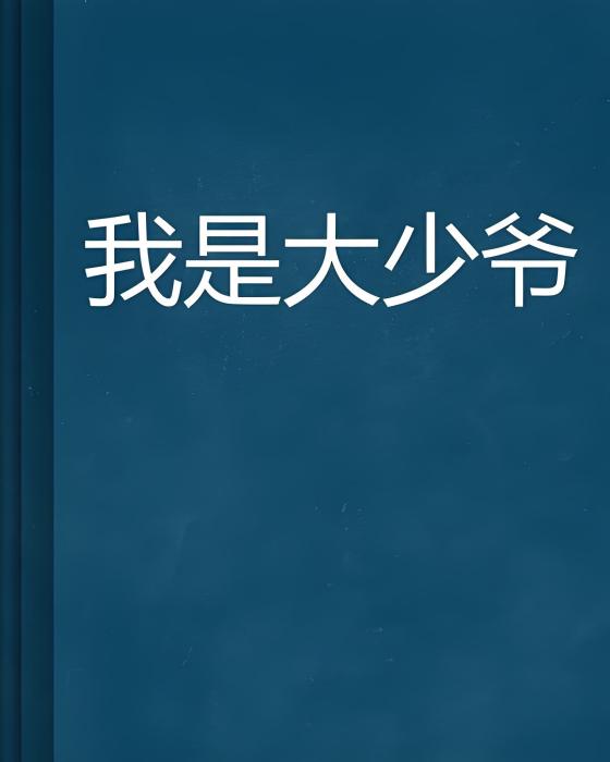 我是大少爺(起點網小說)