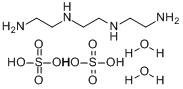 二硫酸三亞乙基四胺（二水）