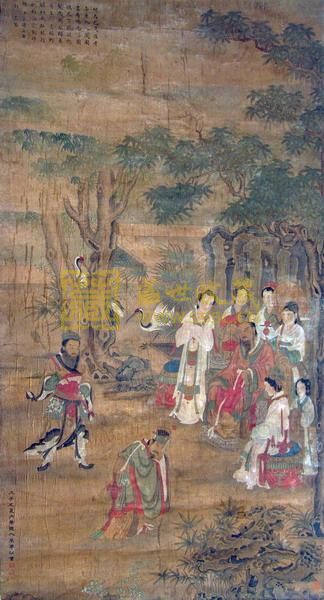 萬壽祺《人物圖》