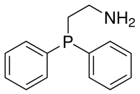 2-二苯膦基乙胺 分子結構式