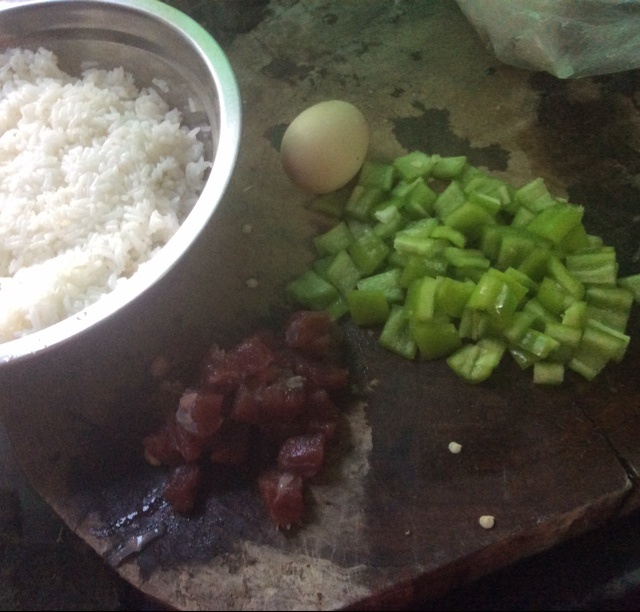 菜椒牛肉粒炒飯