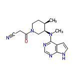 3-（(3R,4R)-4-甲基-3-（甲基（7H-吡咯並[2,3-D]嘧啶-4-基）氨基）哌啶-1-基）-3-氧代丙腈