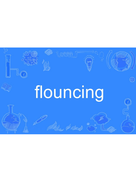 flouncing