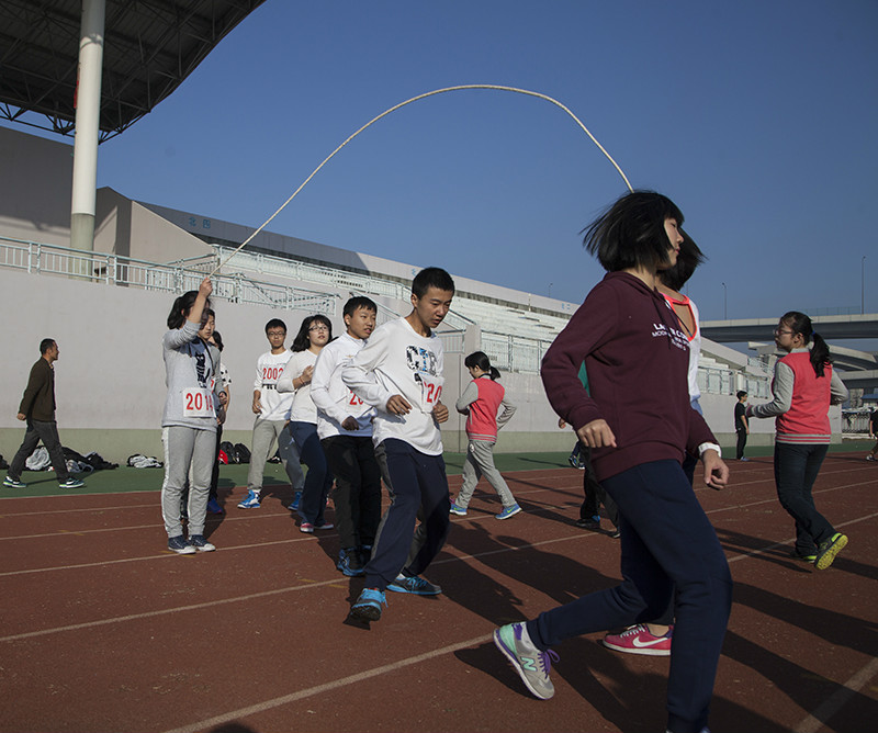 2015年寧波肯特學校第一屆校運會跳繩比賽