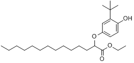 2-（3-叔丁基-4-羥基苯氧基）十四酸乙酯