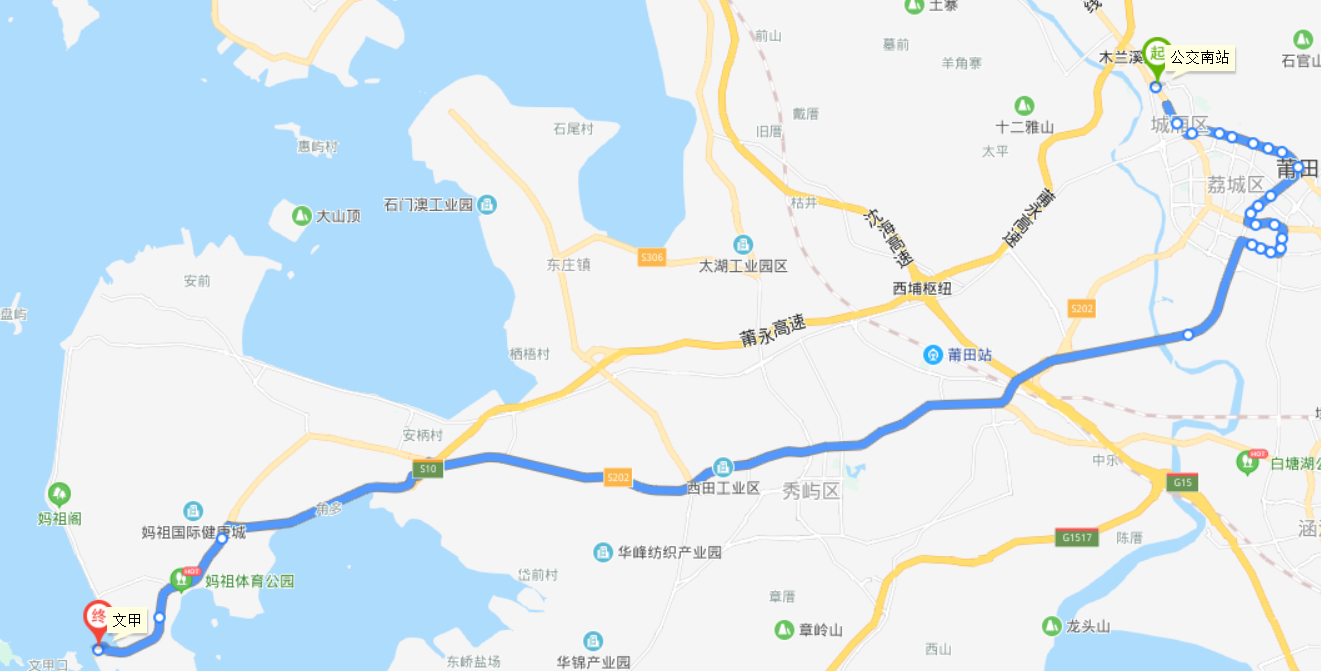 莆田公交K06路