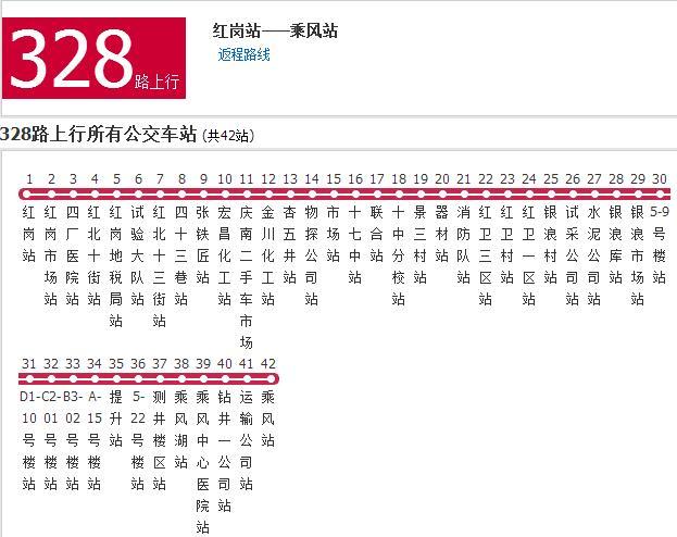 大慶公交328路