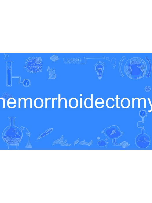 hemorrhoidectomy