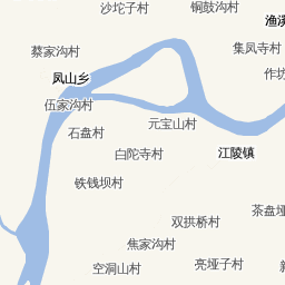 南充江陵地圖