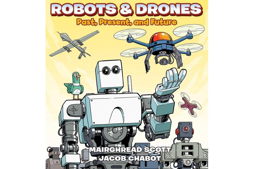 science comics robots and drones