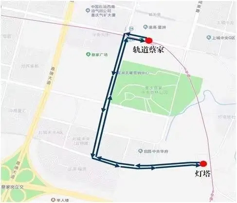 重慶公交3510路