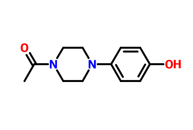 1-乙醯基-4-（4-羥基苯基）哌嗪