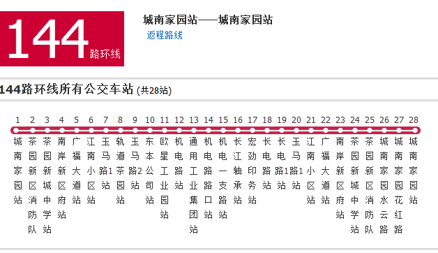 重慶公交144路環線