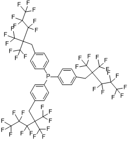 四[4-(2,2-二（三氟甲基）)-1H,1H,2H,2H-全氟苯基]苯基膦