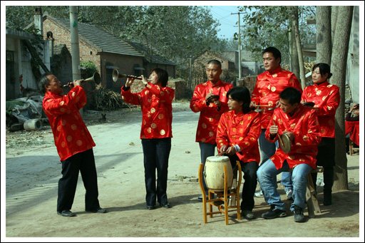 演奏現場 第五代傳人周本祥周海燕等