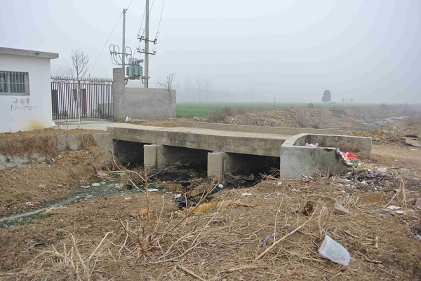 大溝（冬季河水污染狀況）