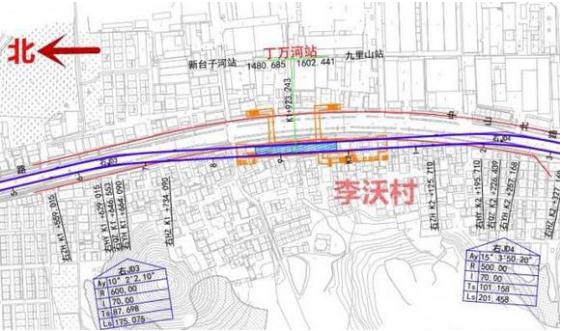 李沃站位置及結構