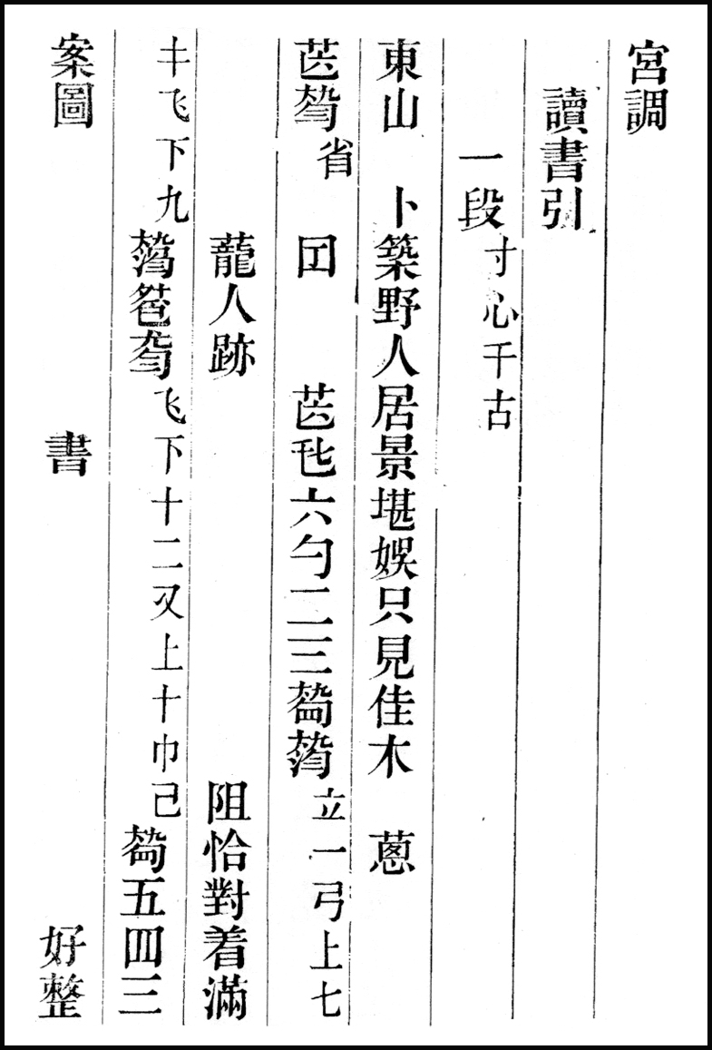 讀書引古琴曲