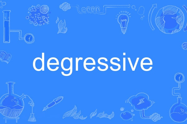 degressive