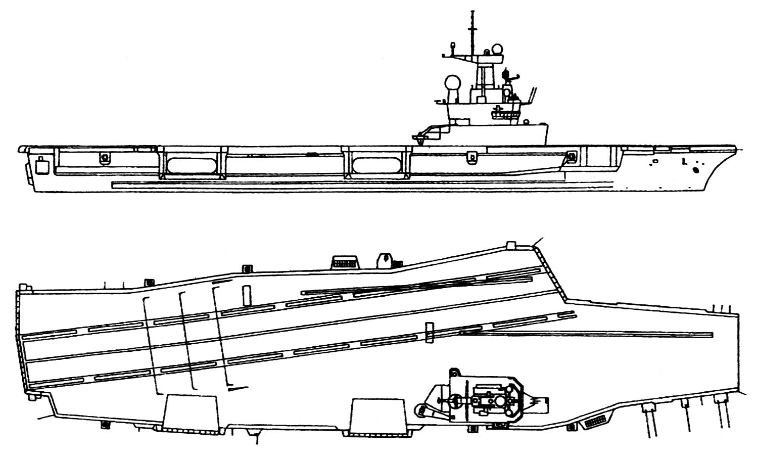 戴高樂號航空母艦線圖