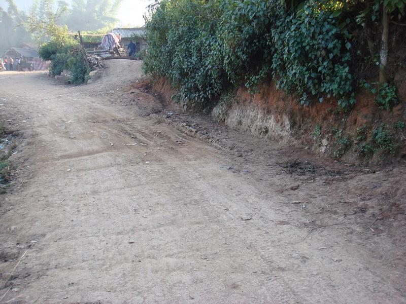 小田壩自然村進村道路