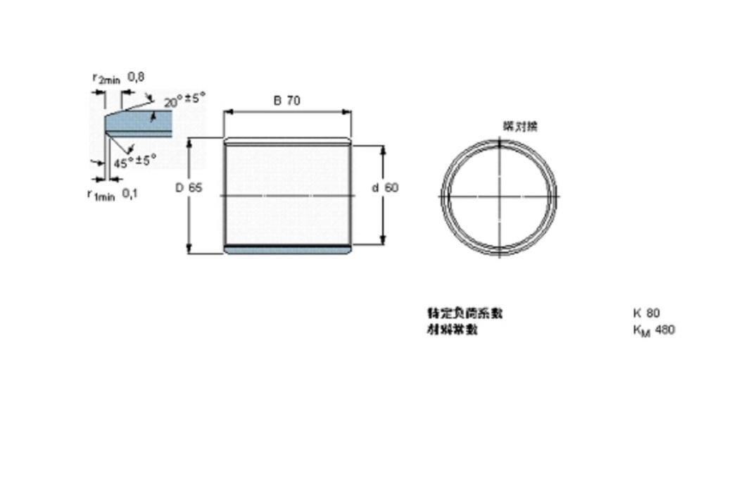 SKF PCM606570E軸承