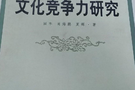 文化競爭力研究(2007年中國社會科學出版社出版的圖書)