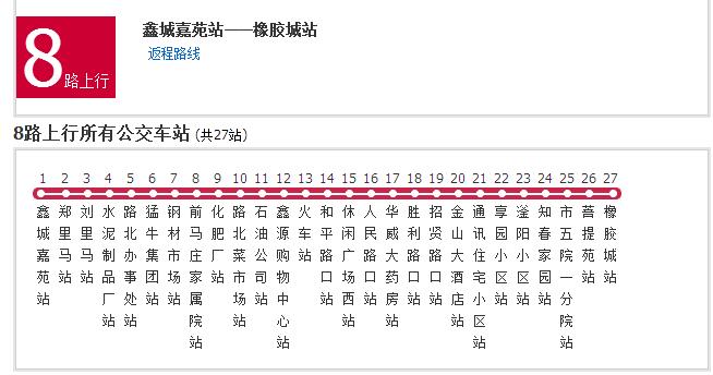 衡水公交8路