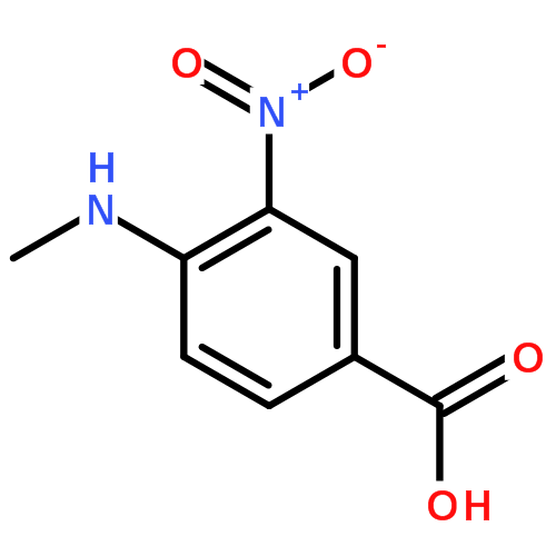 4-甲氨基-3-硝基苯甲酸
